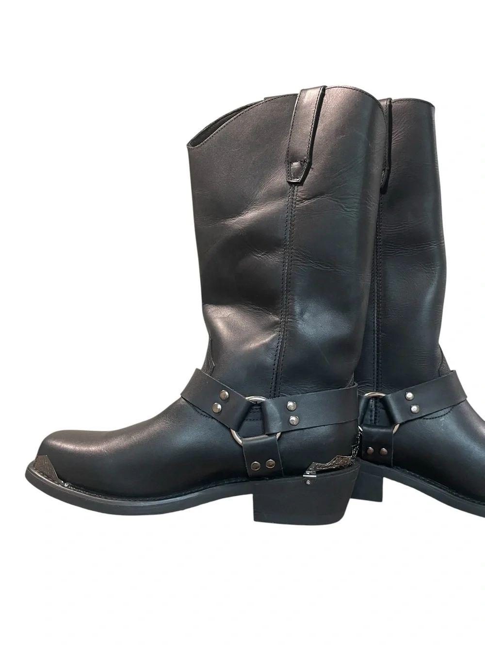 Dingo Men’s Black Chopper Boot, Size 11D, Brand New